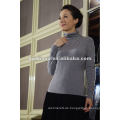 Moderner Damen Kaschmirpullover Rollkragenpullover